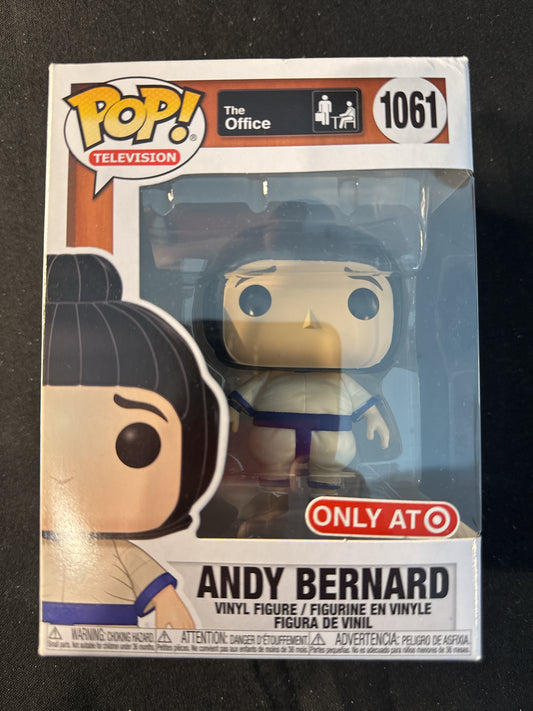 Funko Pop! The Office #1061 Andy Bernard Sumo Vinyl Figure New in Box