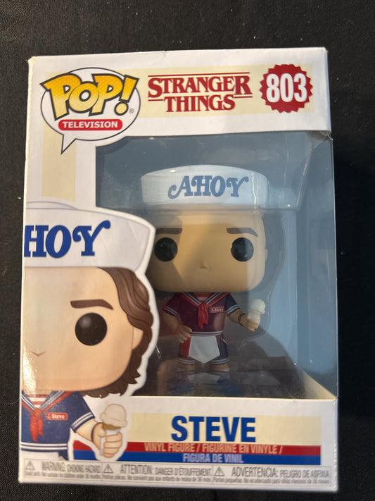Funko Pop! Stranger Things #803 Steve Vinyl Figure New in Box