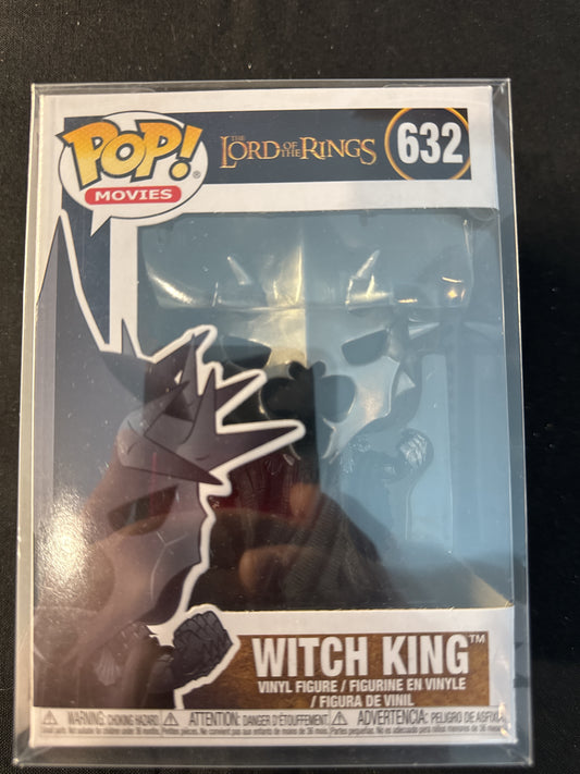 Funko Pop! The Lord of the Rings #632 Witch King Vinyl Figure New in Box w/ Soft Case