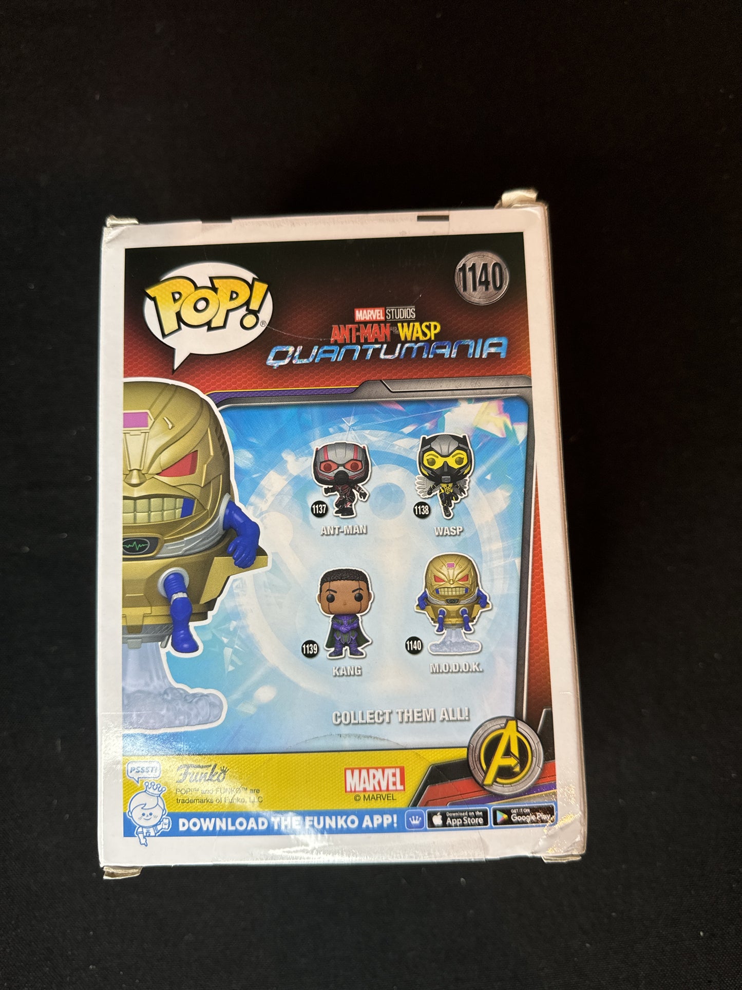 Funko Pop! Marvel M.O.D.O.K. #1140 Ant-Man & The Wasp 2022 Bobble-Head Quantumania NIB