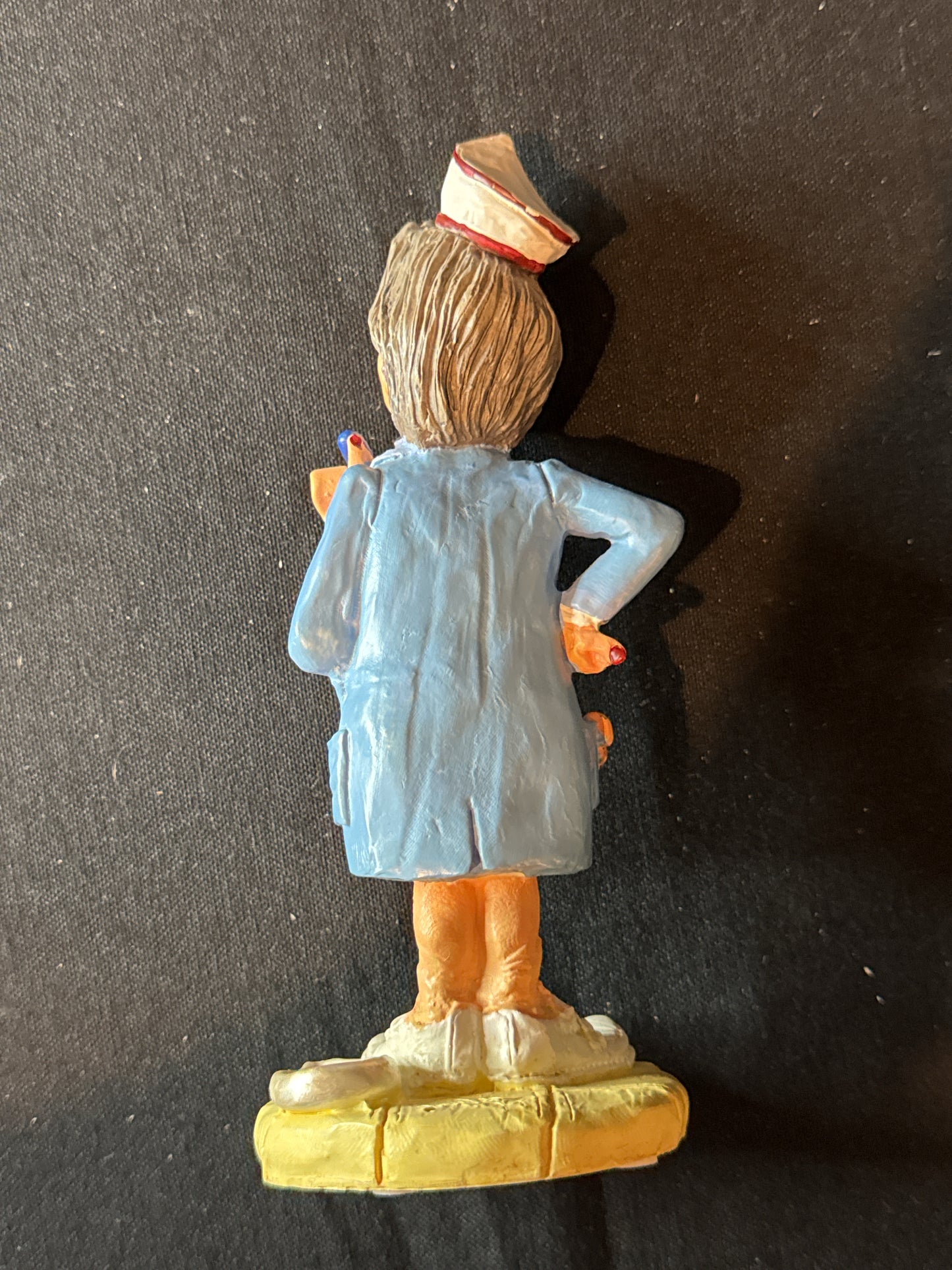 Vintage Russ: Feeling No Pain 13185, Nurse Figurine - by Doug Harris 7.5" Tall