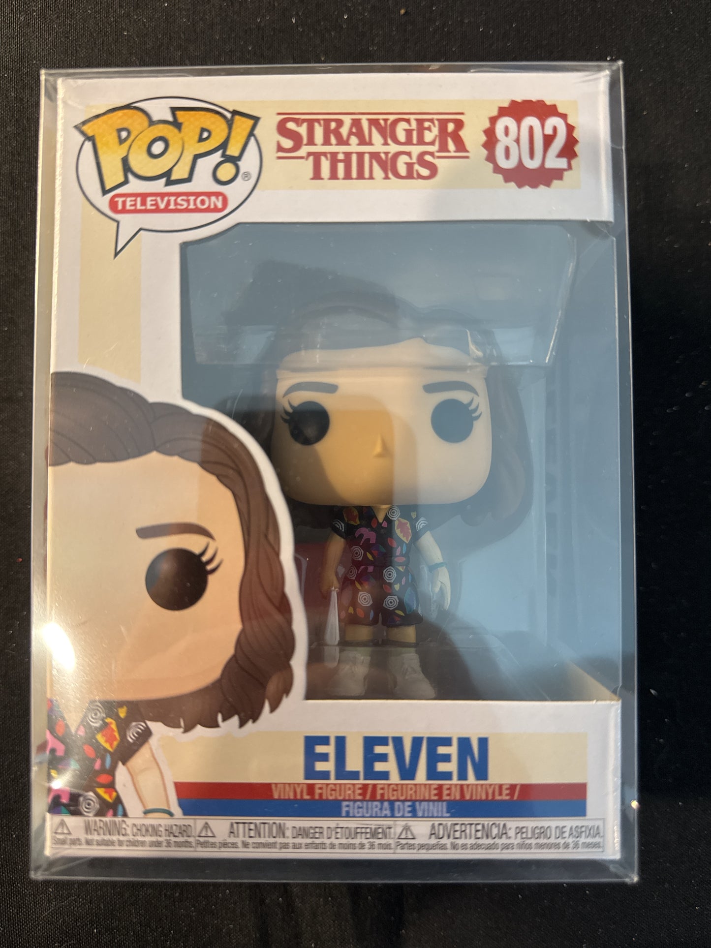 Funko Pop! Stranger Things #802 Eleven Vinyl Figure New in Box w/ Soft Case