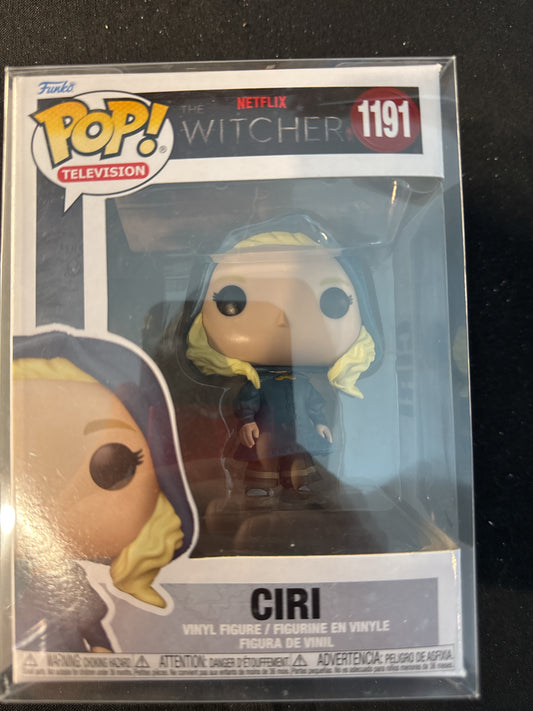 Funko Pop! Netflix The Witcher #1191 Ciri Vinyl Figure New in box w/ Soft Case