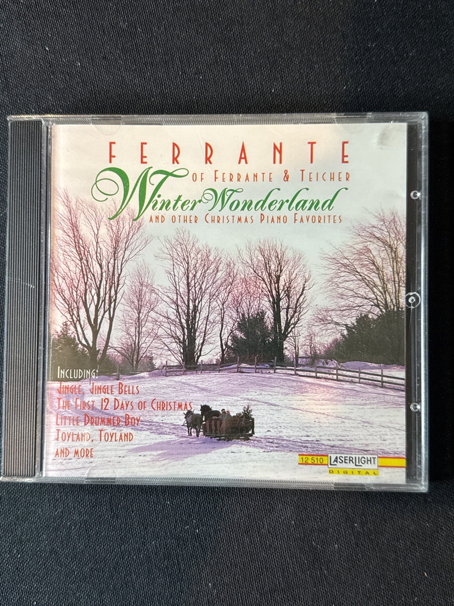 Ferrante of Ferrante & Teicher Winter Wonderland & Other Christmas Piano Favorites CD