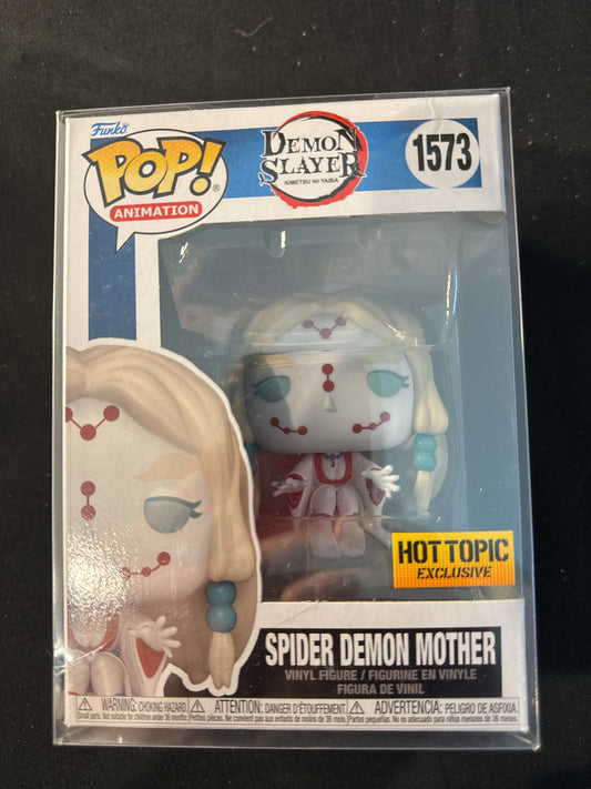 Funko Pop! Demon Slayer #1573 Spider Demon Mother Vinyl Figure NIB w/ Soft Case