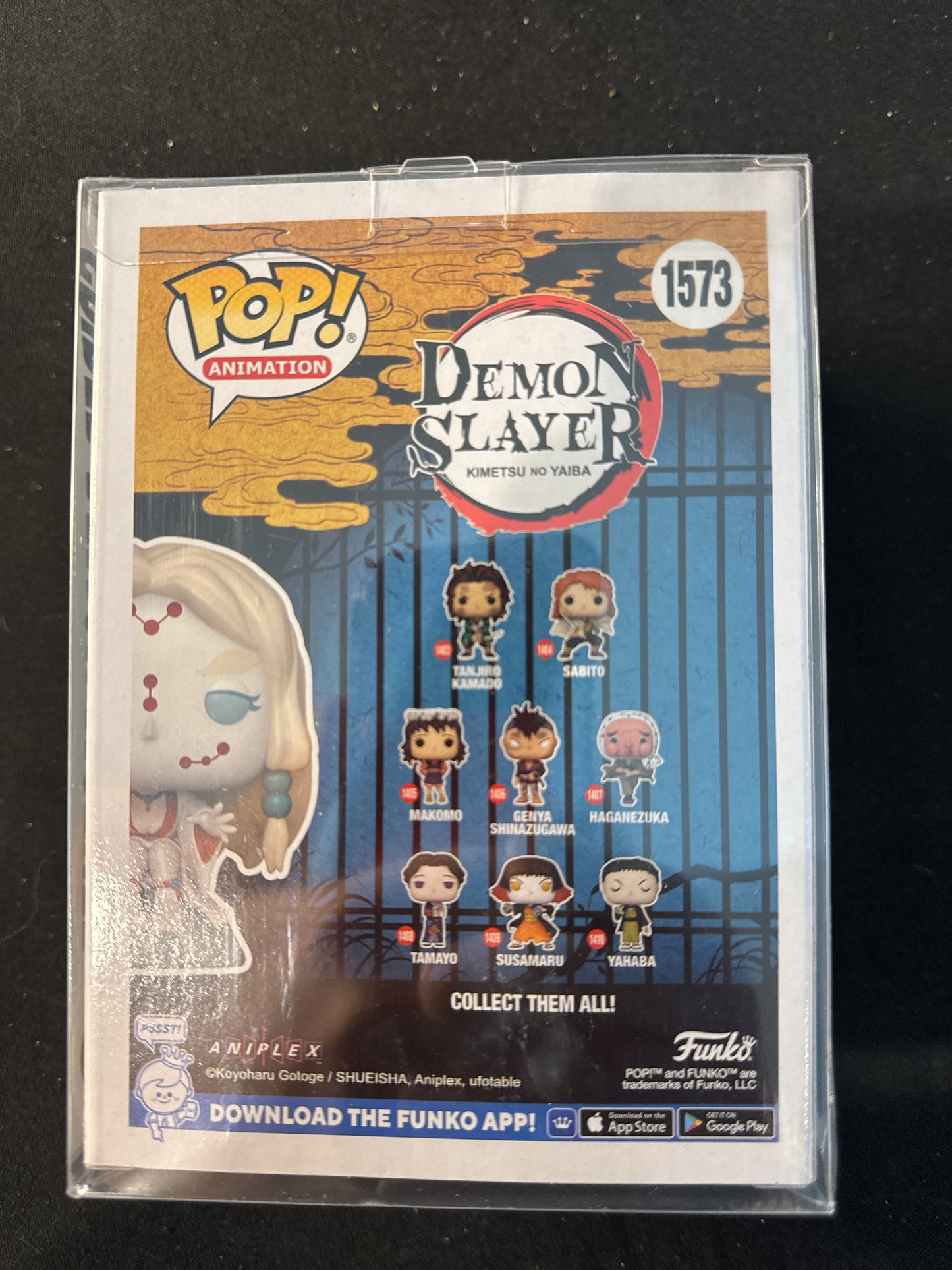 Funko Pop! Demon Slayer #1573 Spider Demon Mother Vinyl Figure NIB w/ Soft Case