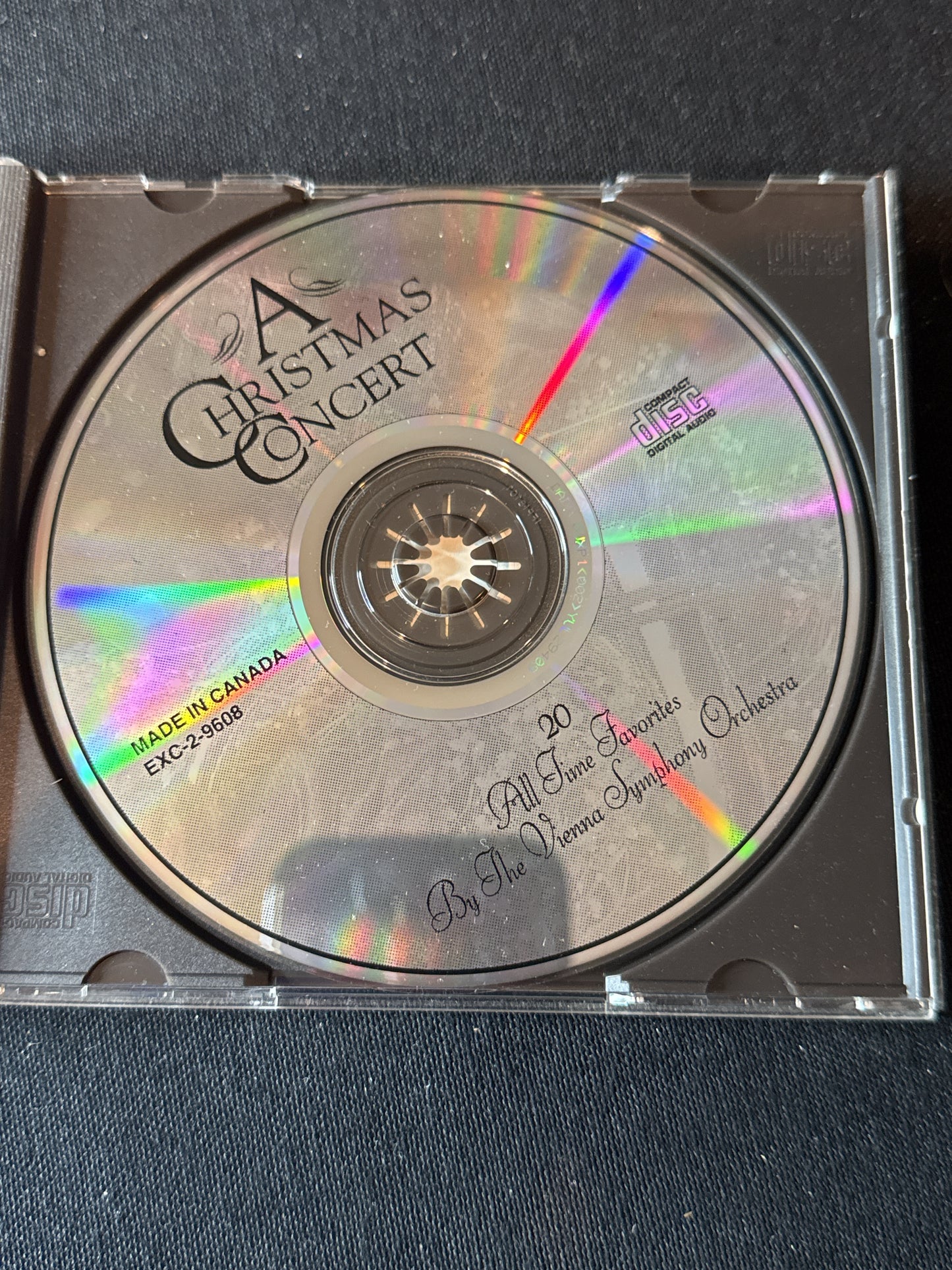 A Christmas Concert 20 All Time Favorites By The Vienna Symphony Orchestra CD