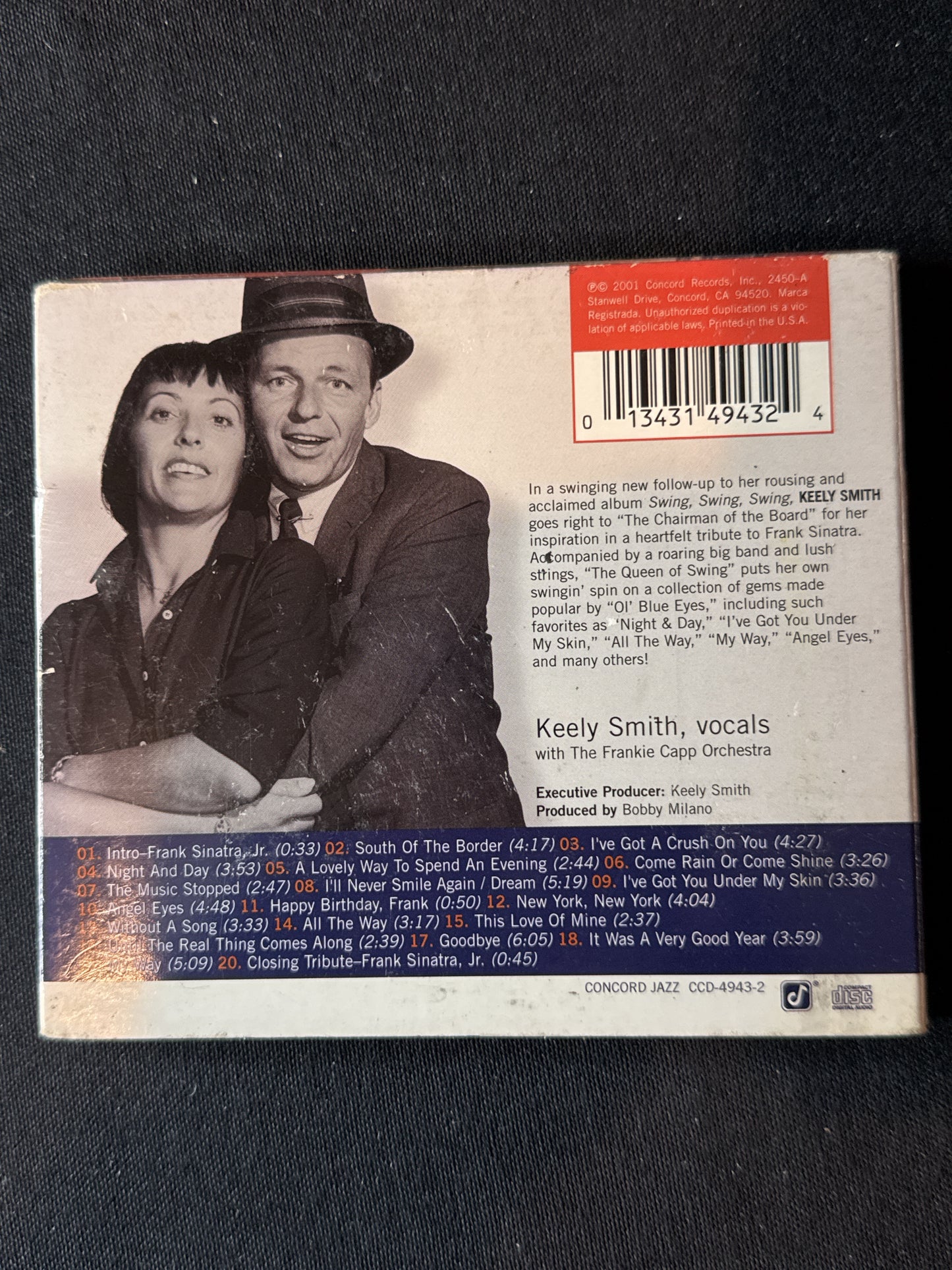 Keely Smith Keely Sings Sinatra CD