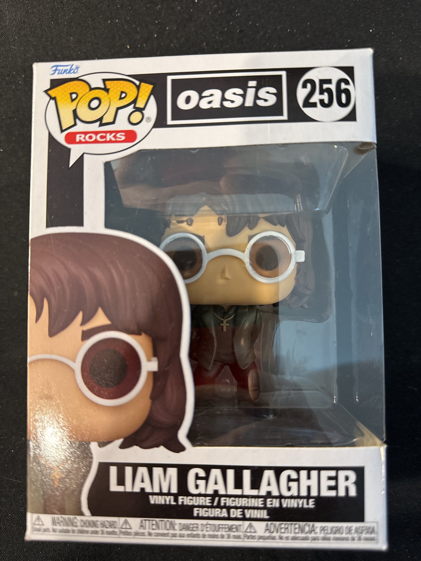 Funko Pop! Rocks Oasis #256 Liam Gallagher Vinyl Figure New in Box