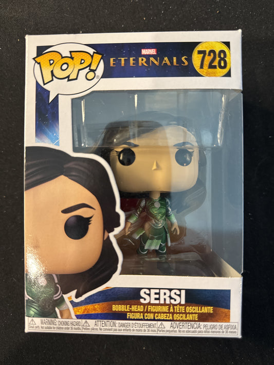 Funko Pop! Marvel Eternals #728 Sersi Bobble Head New in Box