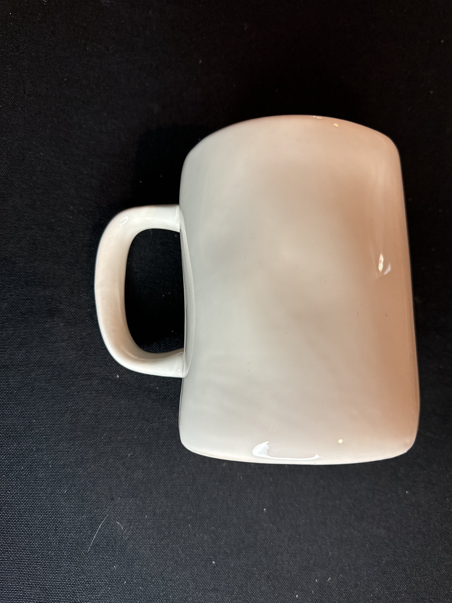 Rae Dunn Coffee Mug "SIP" Artisan Collection by Magenta 4.75" Tall Irregular Shaped 18oz