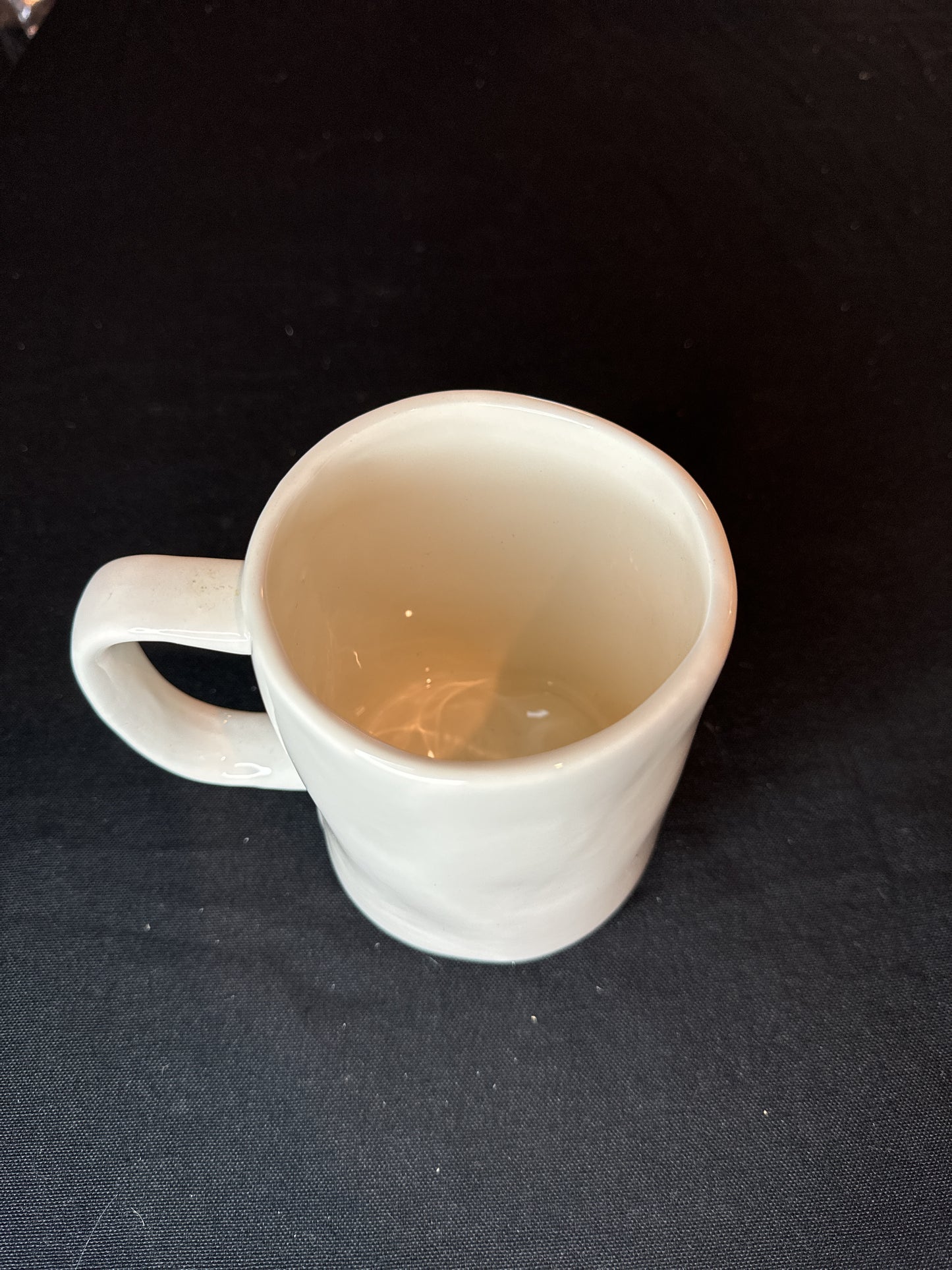 Rae Dunn Coffee Mug "SIP" Artisan Collection by Magenta 4.75" Tall Irregular Shaped 18oz