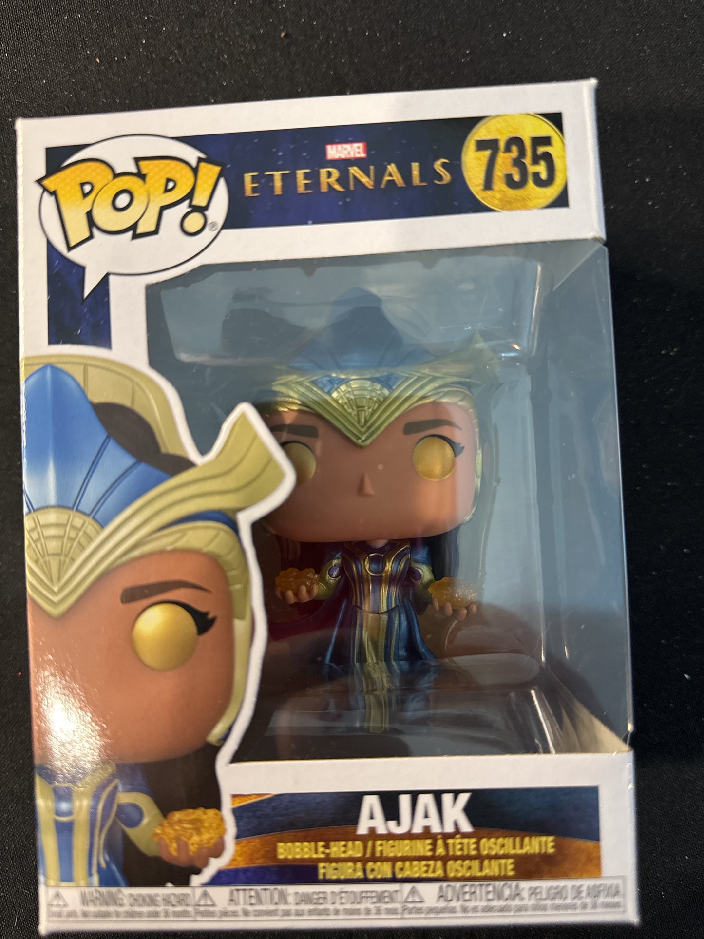 Funko Pop! Marvel Eternals #735 Ajak Bobble Head New in Box