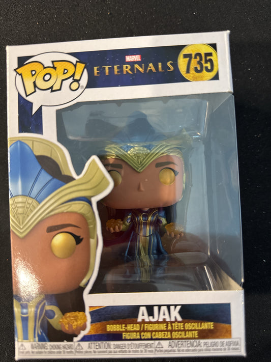 Funko Pop! Marvel Eternals #735 Ajak Bobble Head New in Box