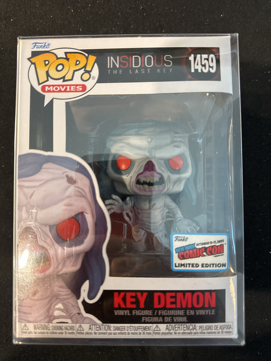 Funko Pop! Insidious The Last Key #1459 Key Demon Vinyl Figure New in Box w/ Soft Case