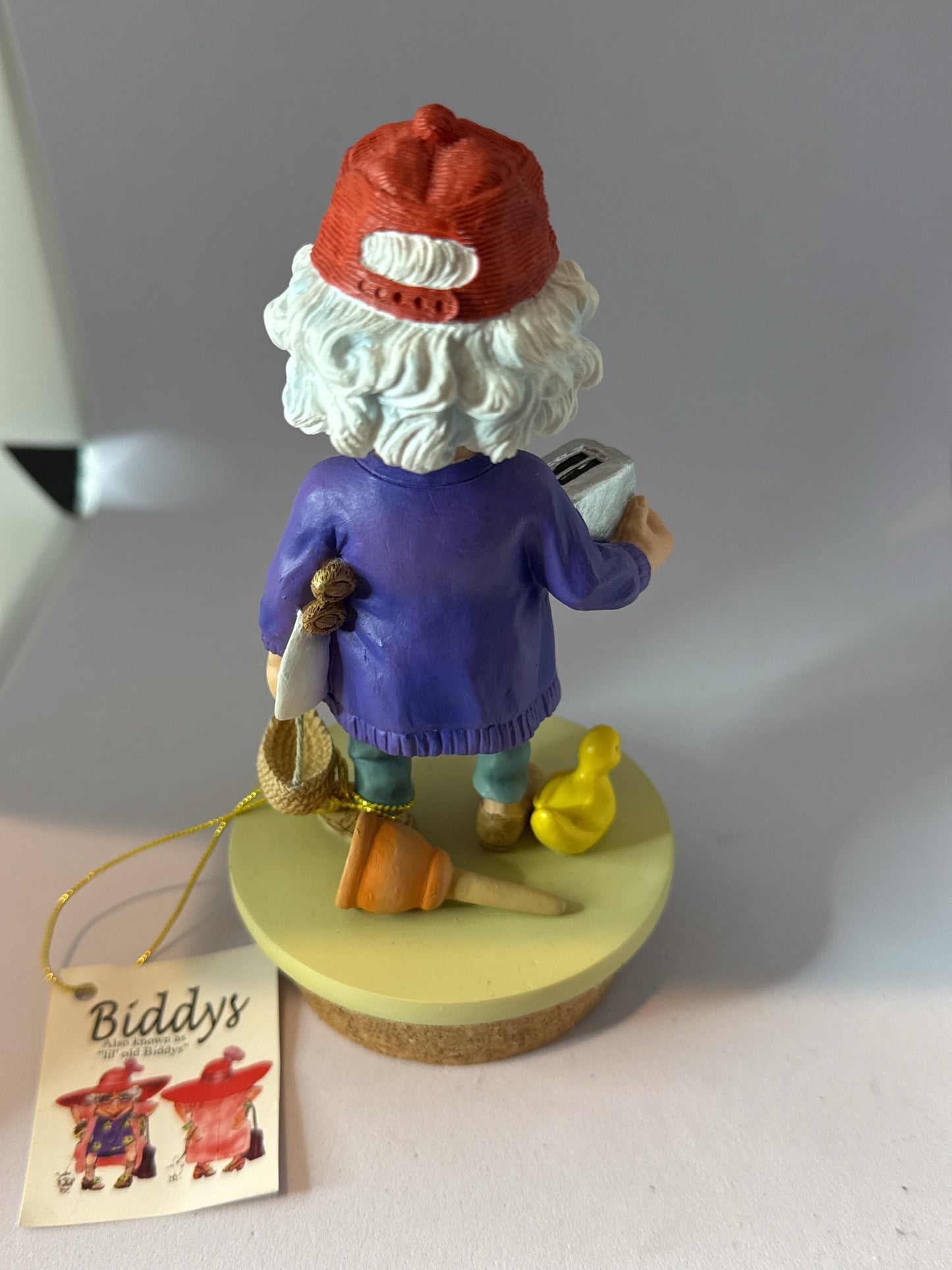 Biddy's Vintage 2004 Westland Giftware Goddess of Shopaholic Bobblehead Figurine 5.25" Tall