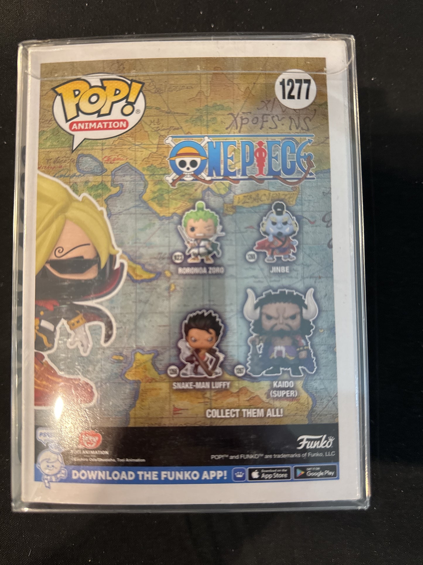 Funko Pop! OnePiece #1277 Soba Mask Vinyl Figure New in Box w/ Soft Case