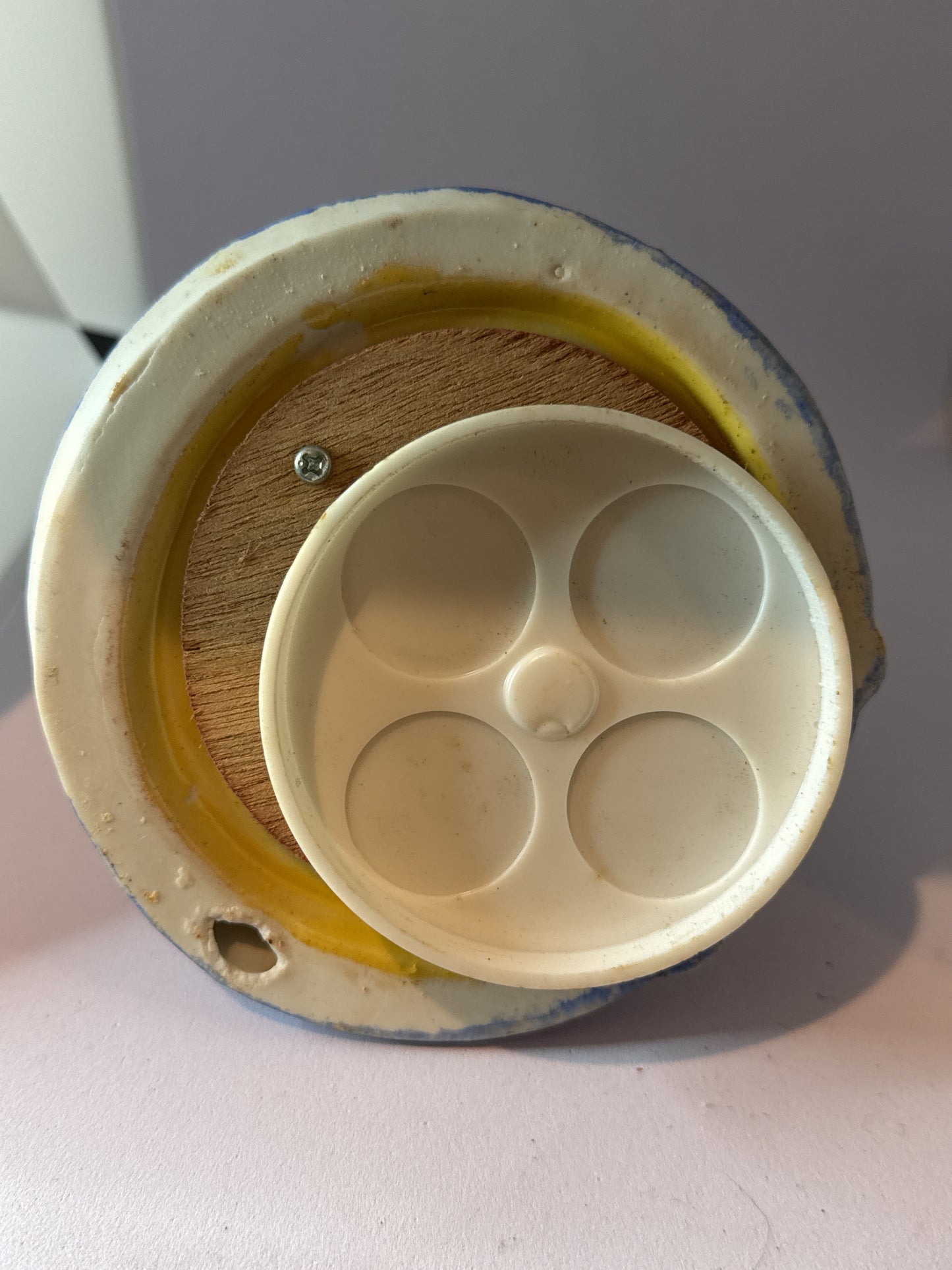 Lefton Vintage Nurse Music Box Spins and Plays "You Light Up My Life" 5" Tall