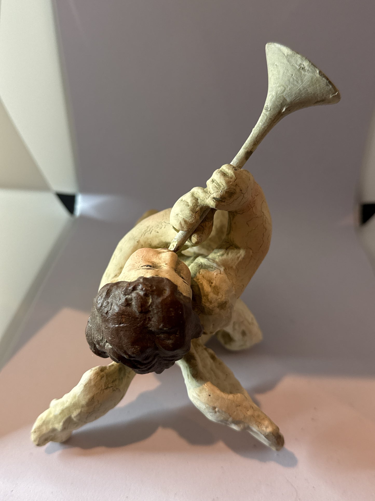 Amorin Cherub Figurine 7.5" Tall x 6.25" Wide