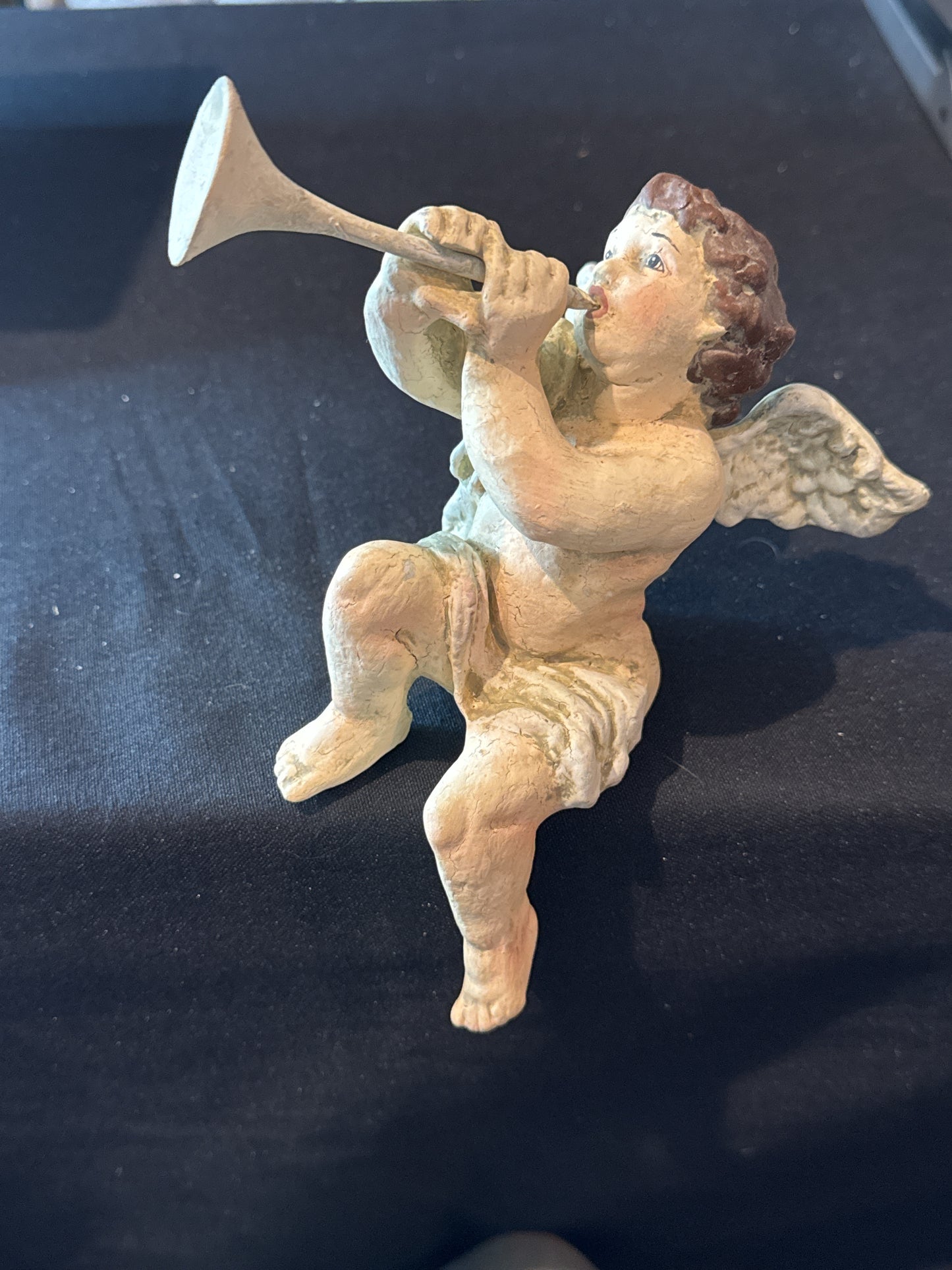 Amorin Cherub Figurine 7.5" Tall x 6.25" Wide