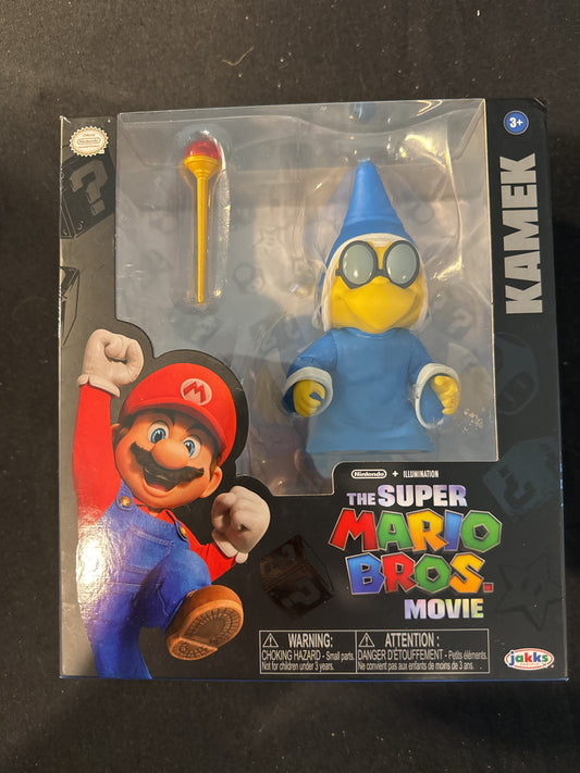 Rare Super Mario Bros. Movie Collectible Figure - Kamek - Limited Edition New in Box