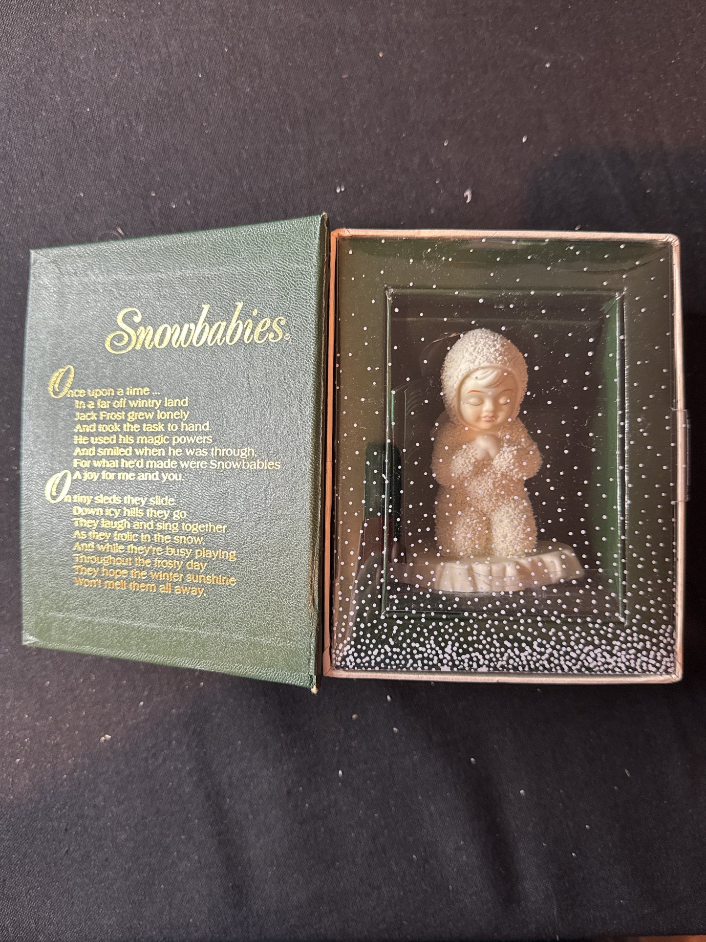 Dept. 56 Snowbabies "Now I Lay Me Down To Sleep" #68390 Retired w/ Original Box