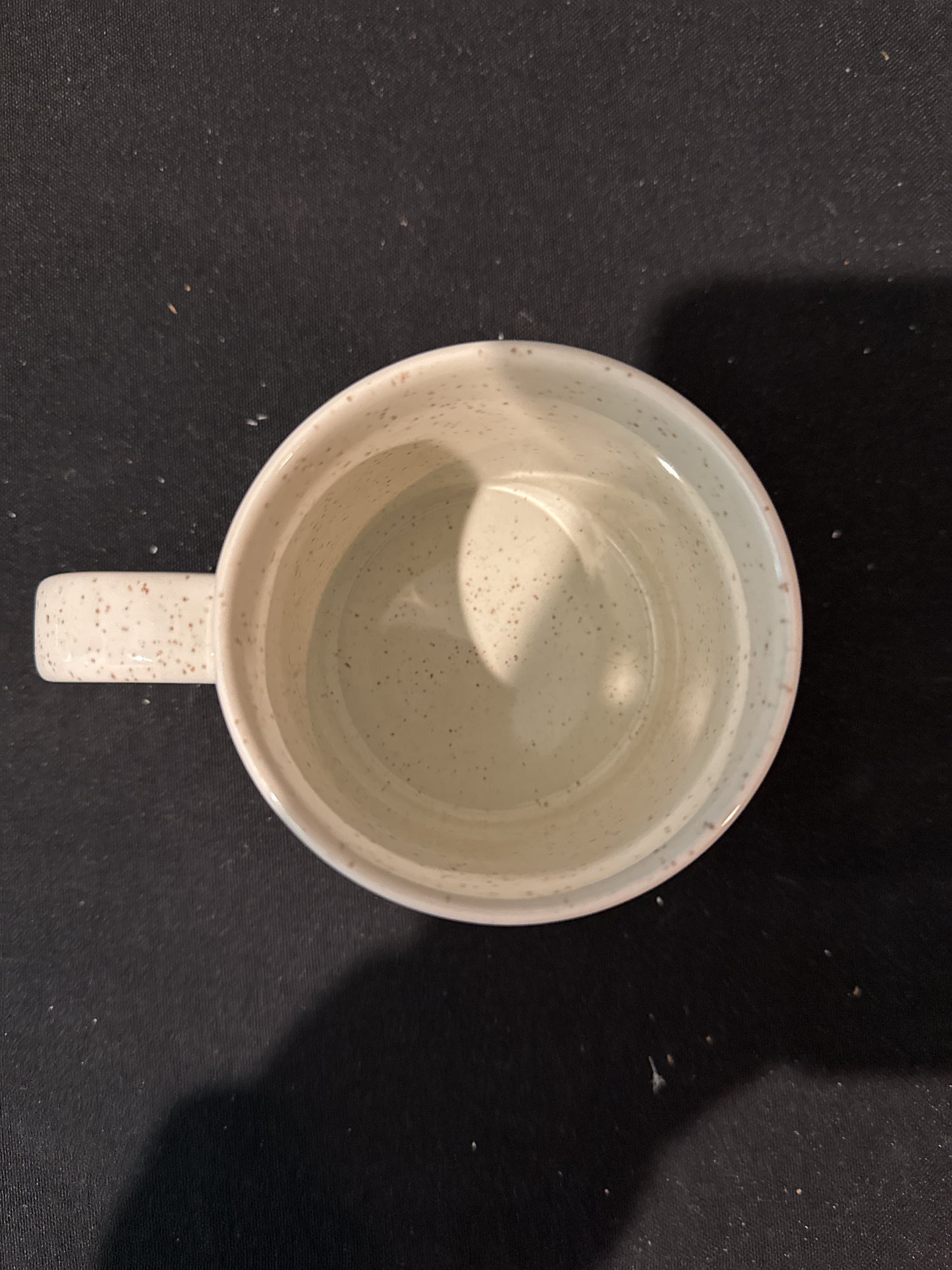 Starbucks 2017 12oz Holiday Heart Valentines Coffee Cup/Mug Gold Speckled w/ Taupe Base
