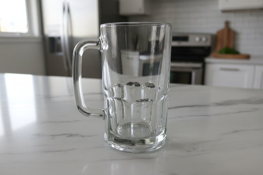 Anchor Hocking 20oz Glass Beer Mug 6.25" Tall