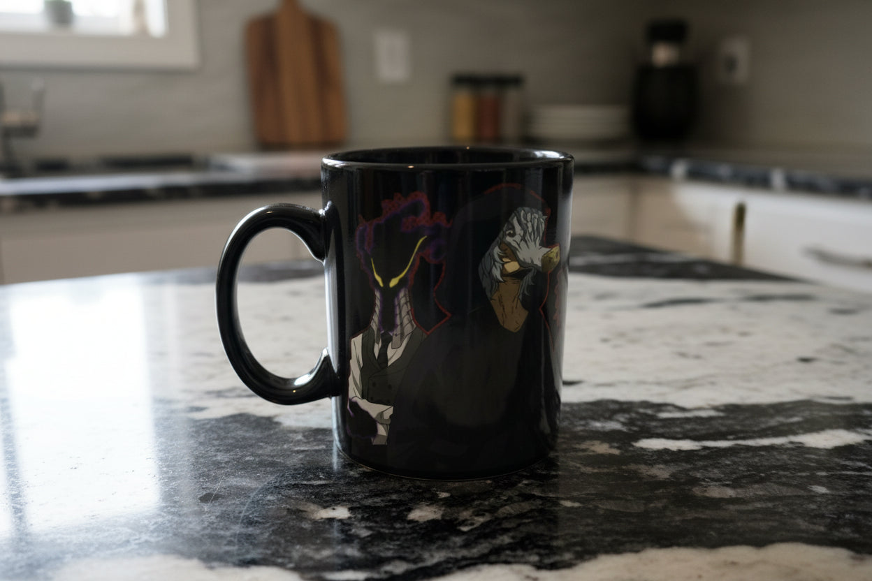 My Hero Academia Villains Heat Reveal Coffee Cup Mug 4.25" Tall