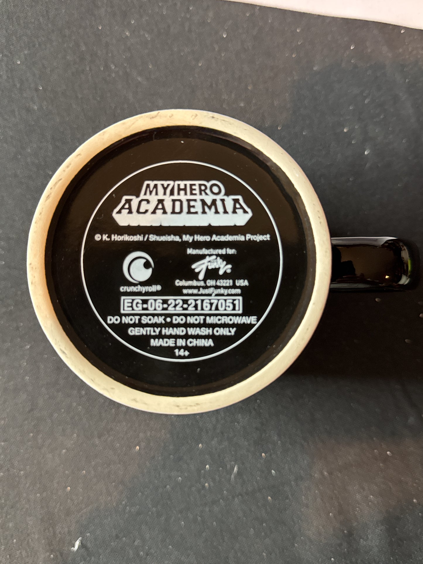 My Hero Academia Villains Heat Reveal Coffee Cup Mug 4.25" Tall