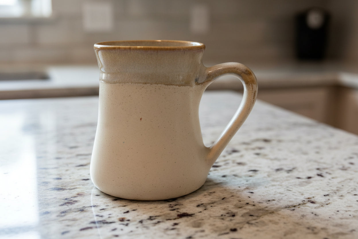 Tumbleweed Pottery Blah Blah Blah Stoneware Ceramic Pottery Mug 16oz 4.75" Tall