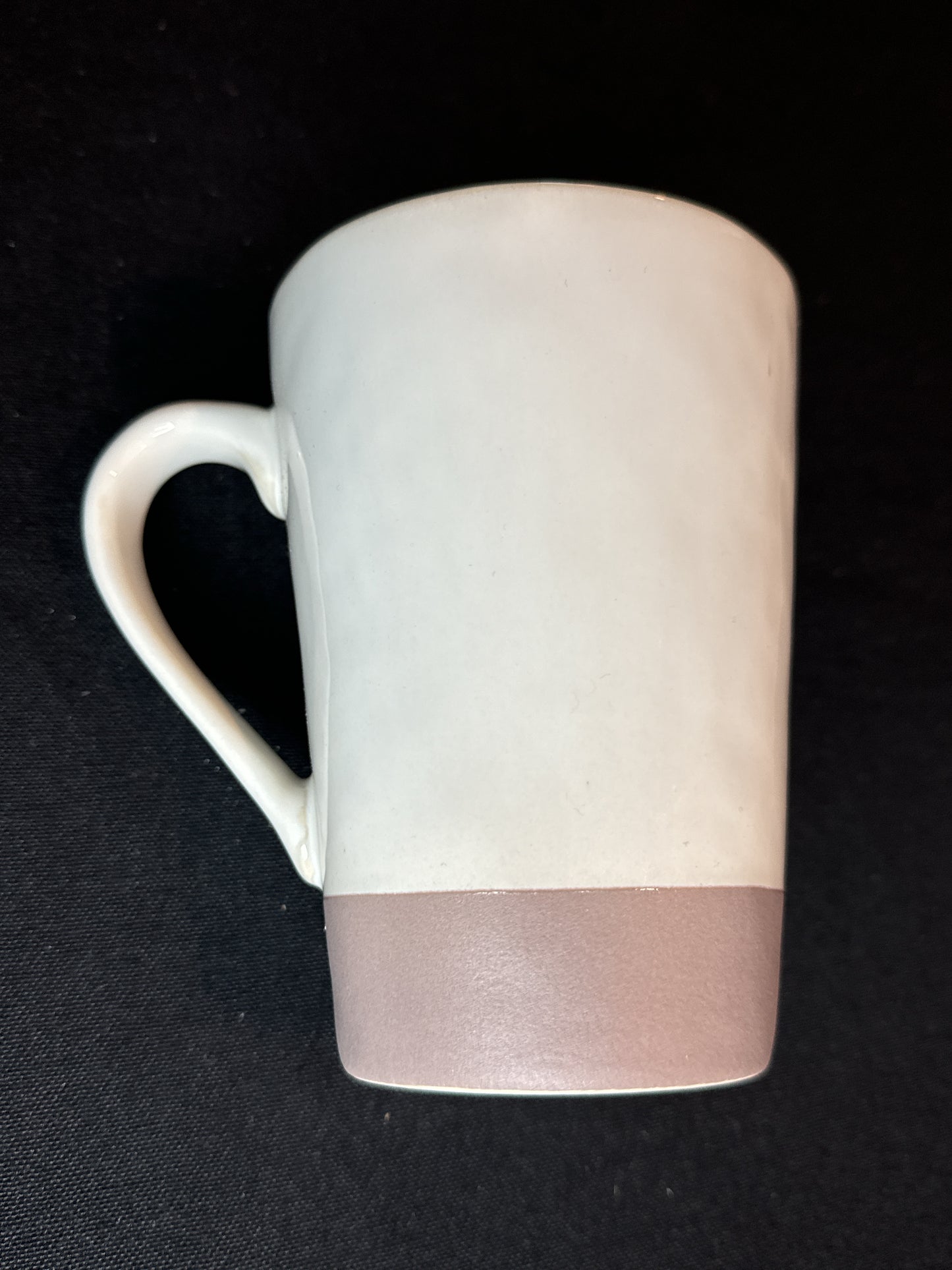 New Release Script Font Rae Dunn White Ceramic Coffee Mug "ENJOY" 16oz 5" Tall