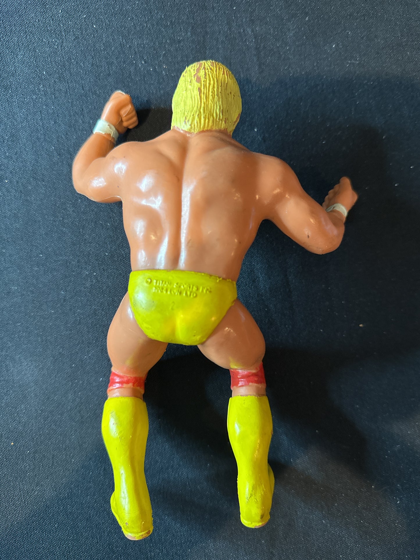 Vintage Hulk Hogan WWF/WWE Rubber LJN Wrestling Figure 1984 Original 8" Tall L