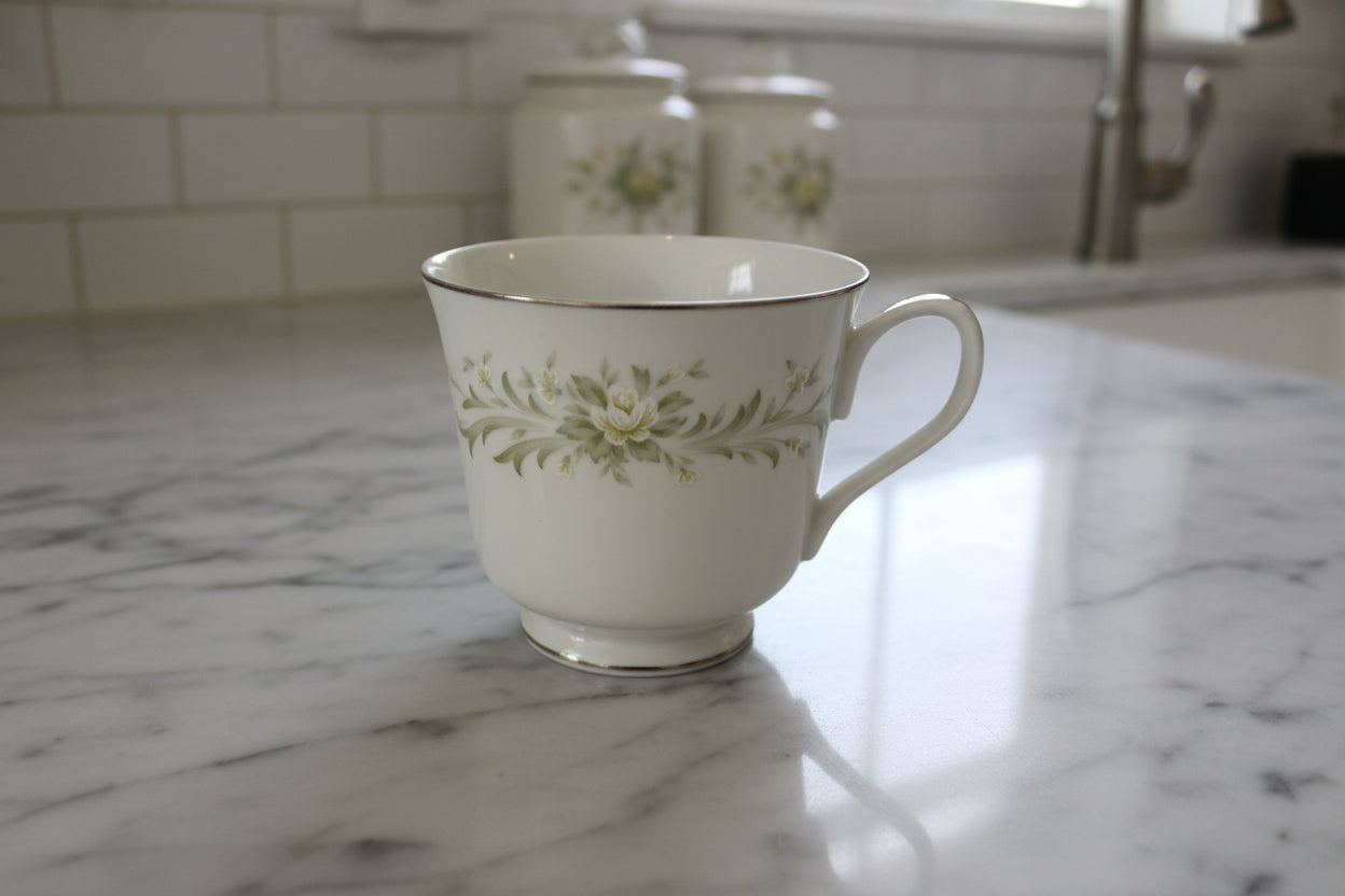 Grace "Rhapsody" China Tea Cup 3 1/8" Tall