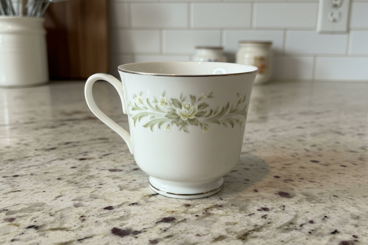 Grace "Rhapsody" China Tea Cup 3 1/8" Tall