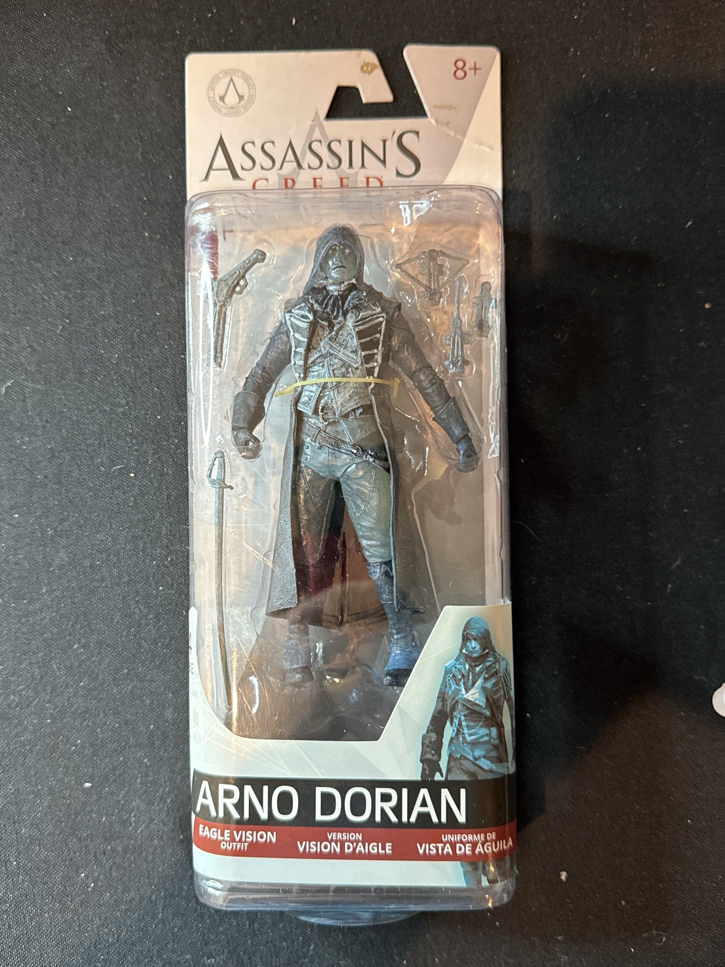 Arno Dorian Assassin's Creed 6" Action Figure Eagle Vision Outfit New in Box