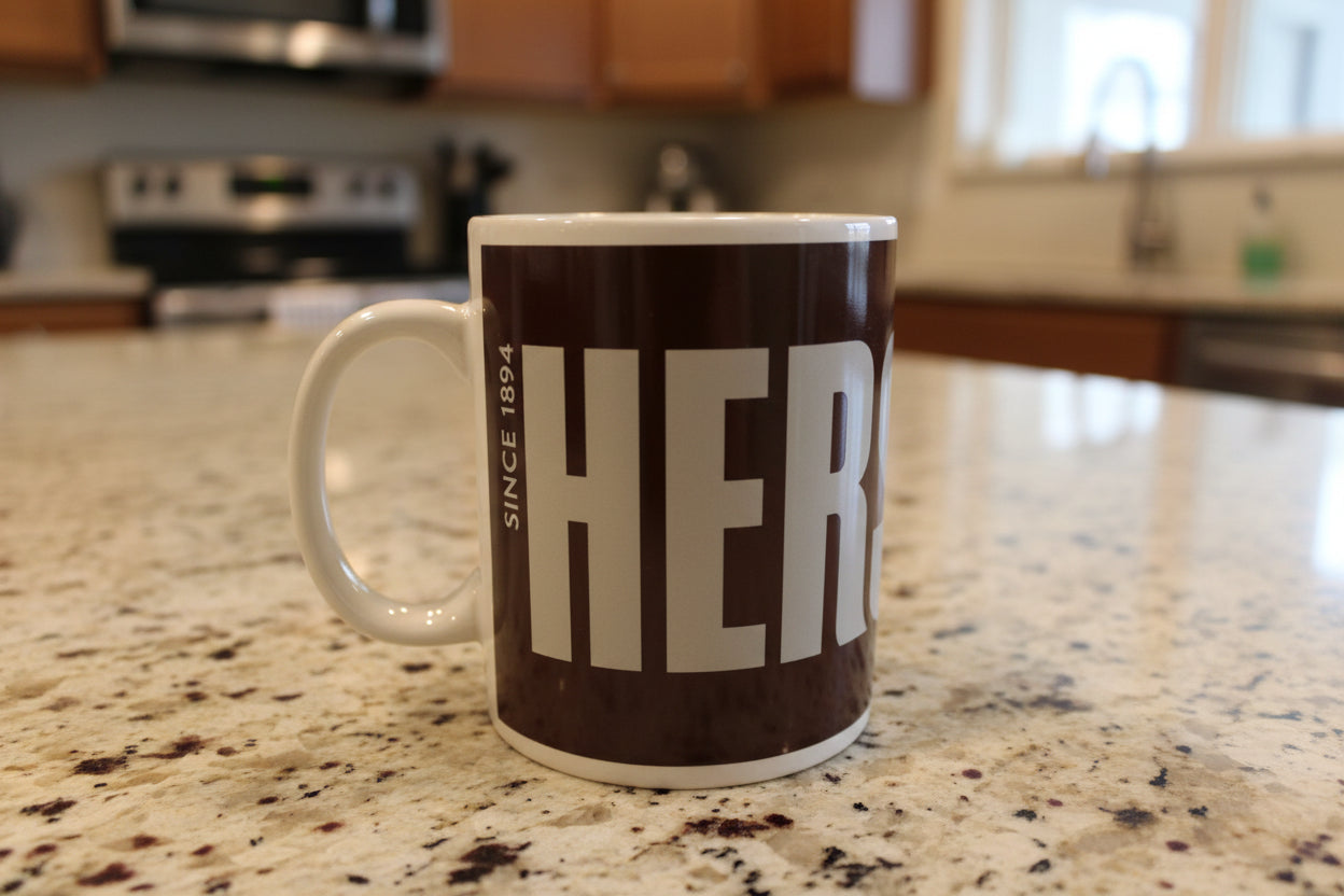 Hershey's Large Coffee Cup Mug 4 3/8" Tall Galerie