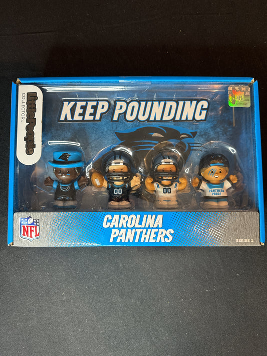 Fisher Price Little People NFL Collector Football Team New Carolina Panthers New in Box