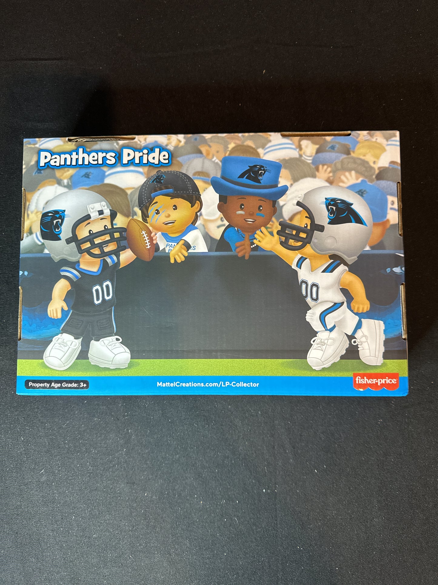 Fisher Price Little People NFL Collector Football Team New Carolina Panthers New in Box