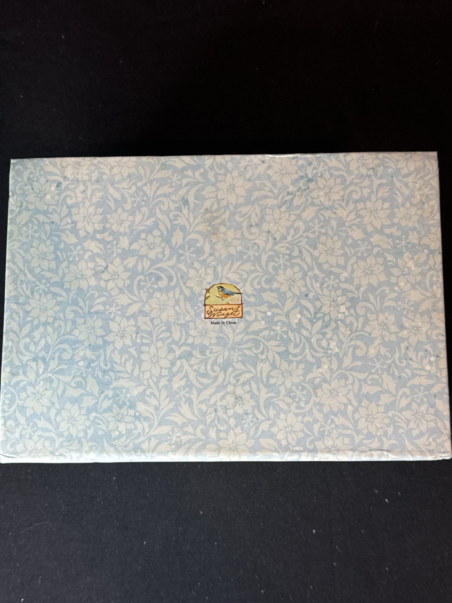 Susan Winger Decorative Flip Box Cardinal Design 8" X 5.5" X 4.5"