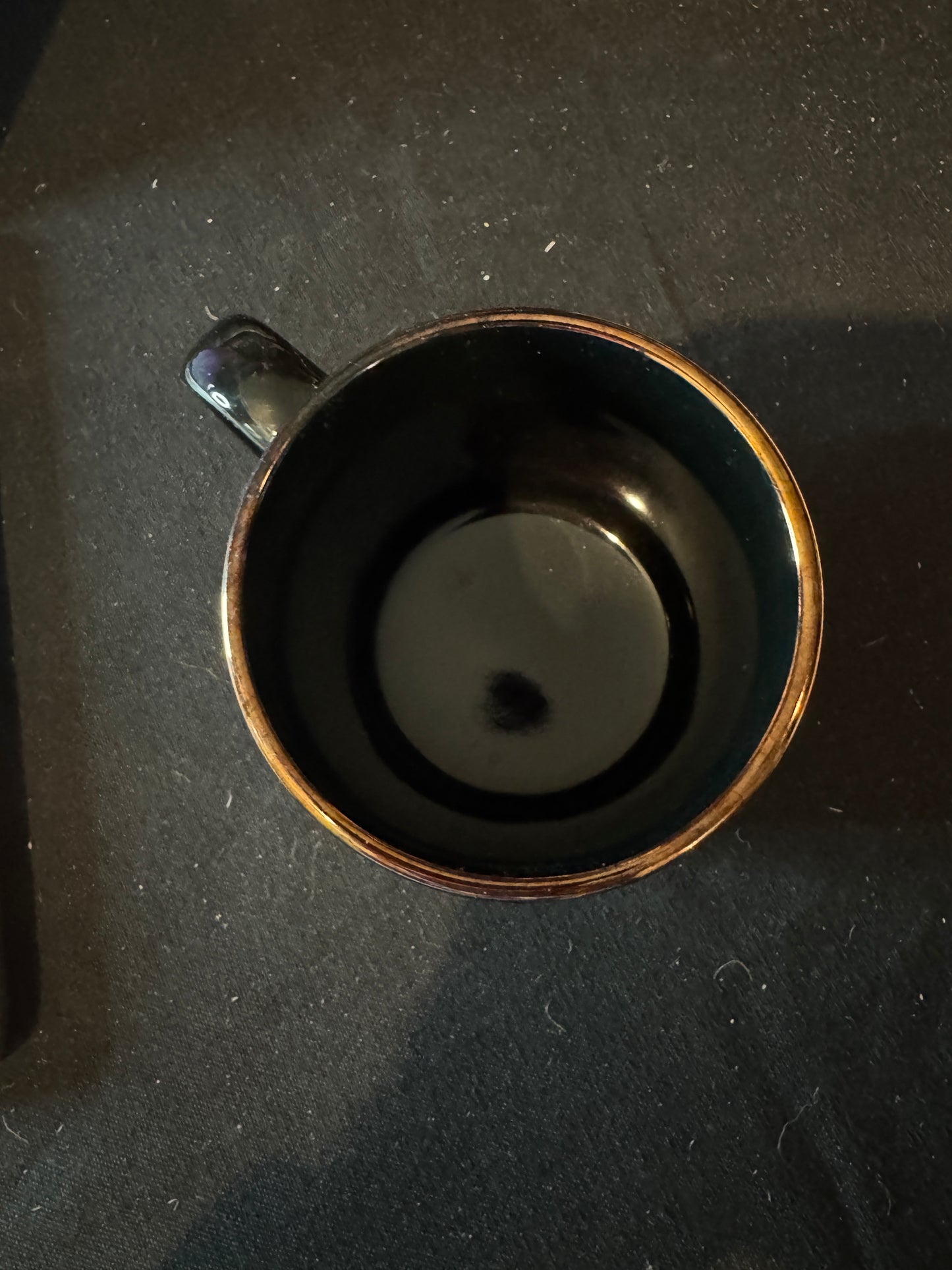 Kauai Coffee Black Coffee Mug Cup 3 7/8" Tall Very Rare Find