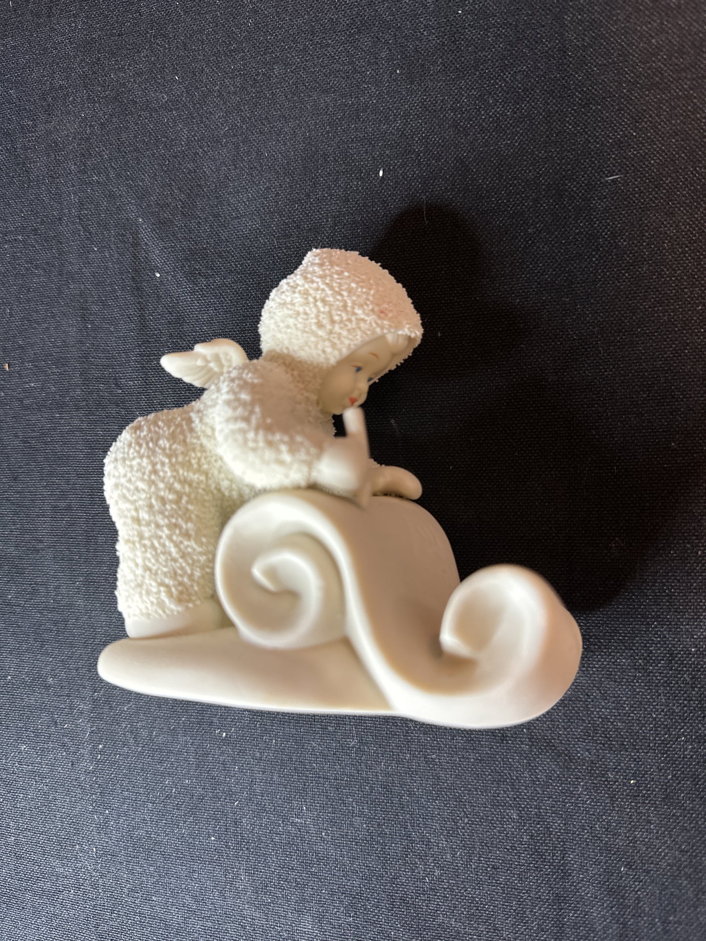 Department 56 Snowbabies "To My Friend" Figurine 4" Tall