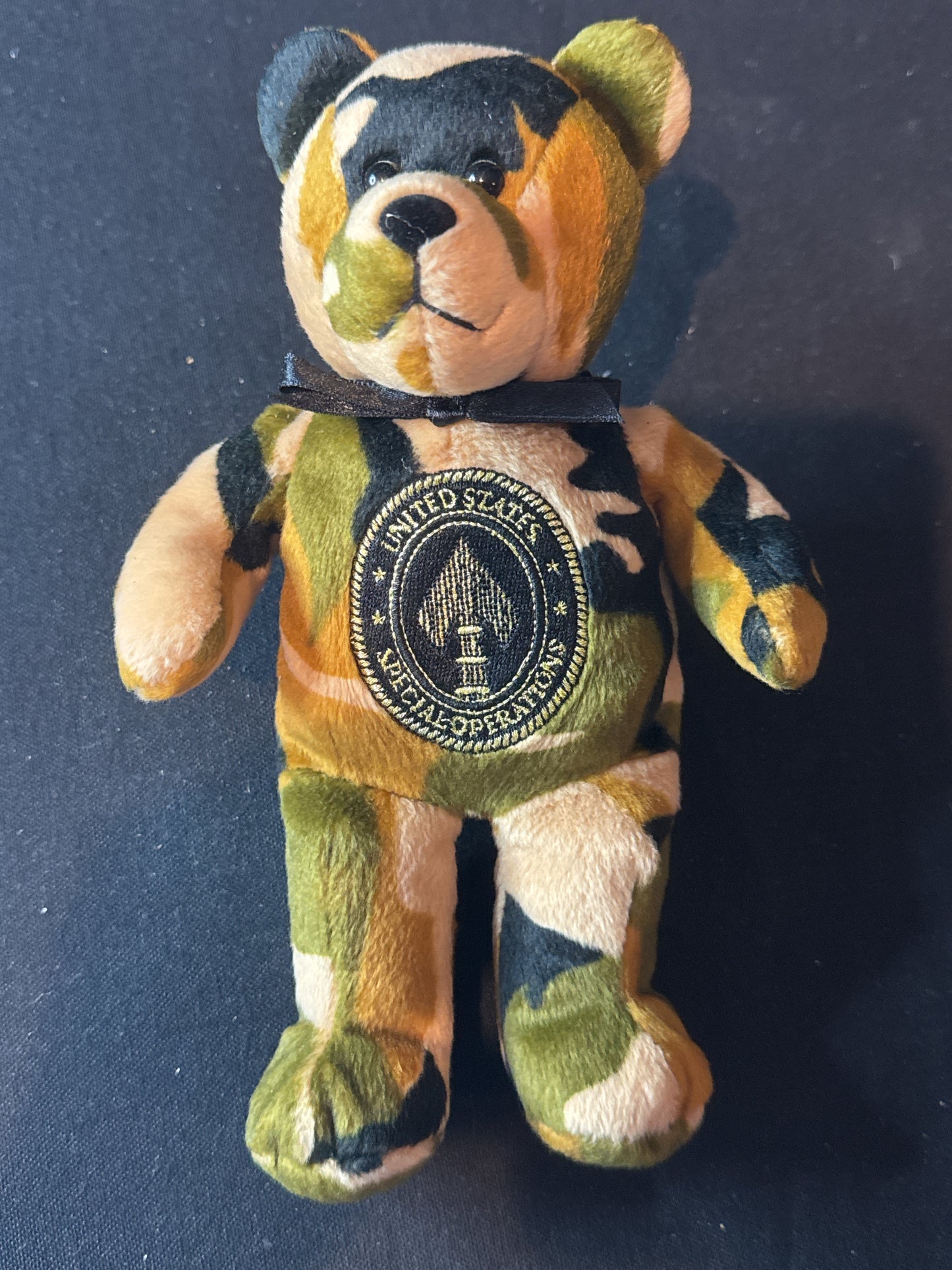 Rare U.S. Special Operations Commando Special Forces Holy Bears Military Bear 8.5" Tall