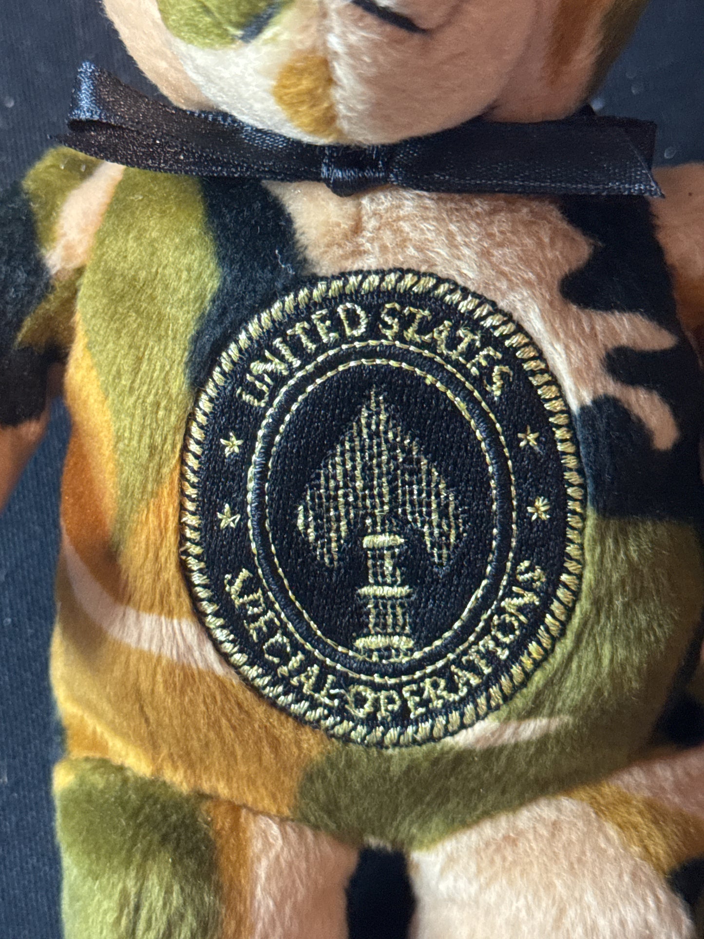 Rare U.S. Special Operations Commando Special Forces Holy Bears Military Bear 8.5" Tall