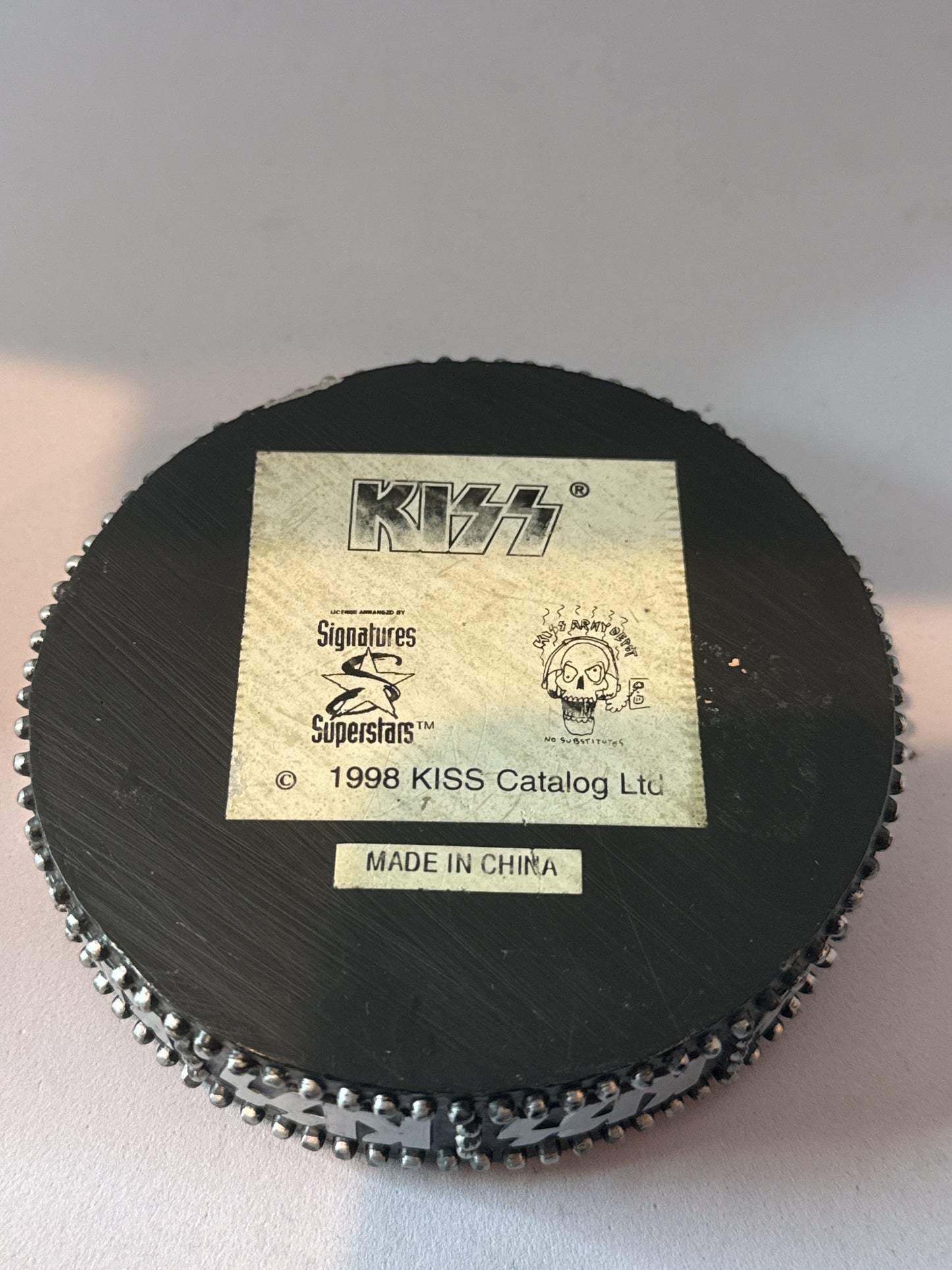 Kiss 1998 Signatures Superstars KISS Catalog Incense Burner