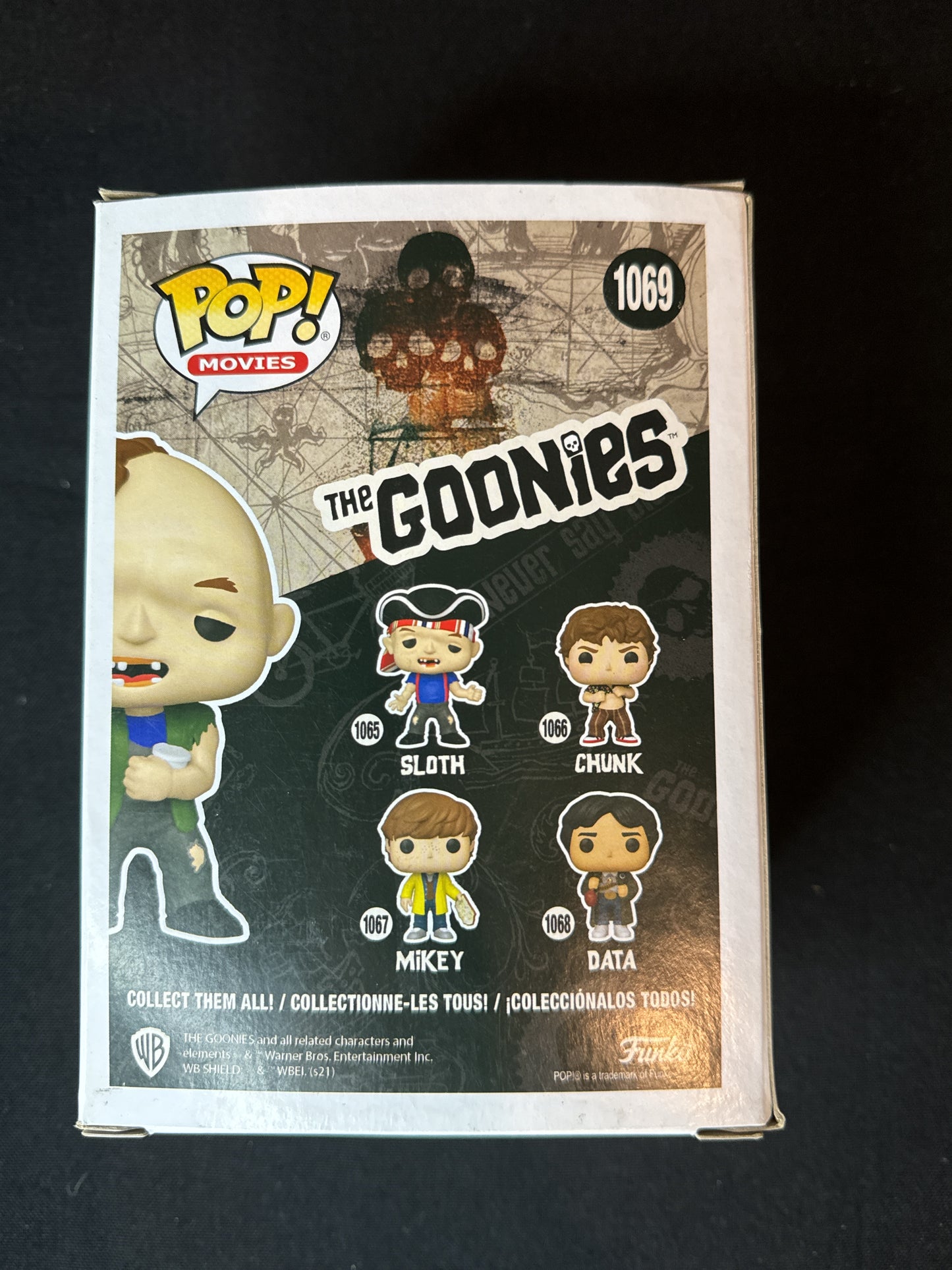 Funko Pop! Movies The Goonies #1069 Sloth Vinyl Figure New In Box