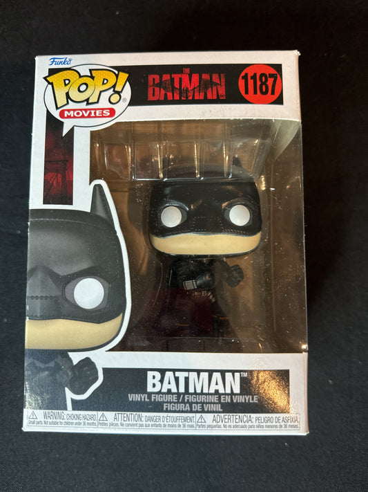 Funko Pop! Movies The Batman #1187 Batman Vinyl Figure New in Box