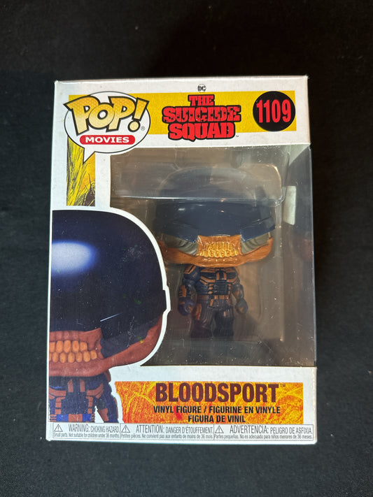 Funko Pop! Movies The Suicide Squad #1109 Bloodsport Vinyl Figure New in Box