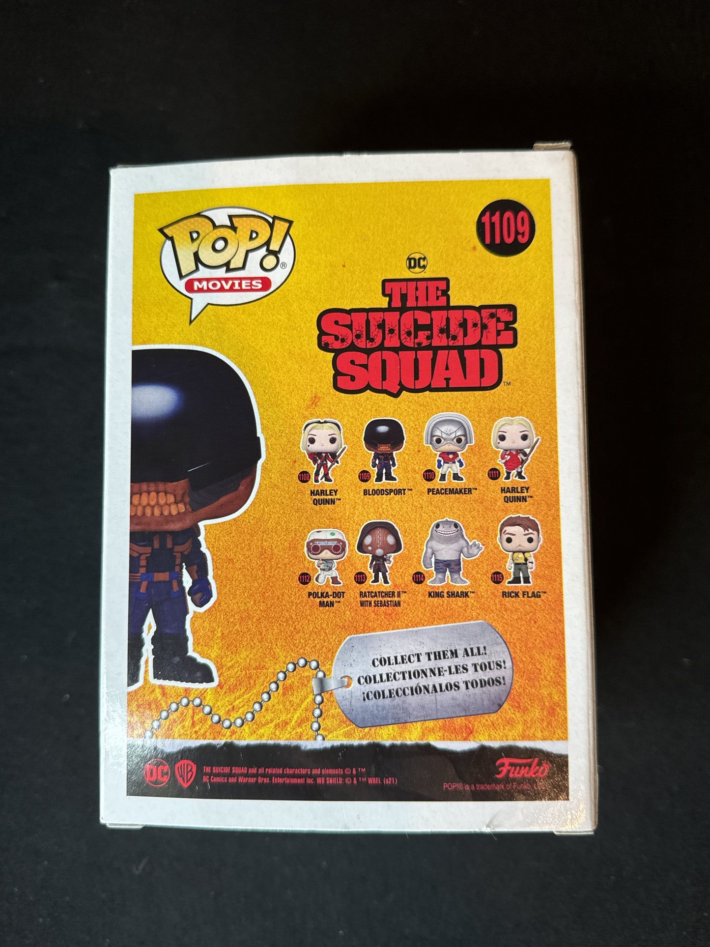 Funko Pop! Movies The Suicide Squad #1109 Bloodsport Vinyl Figure New in Box