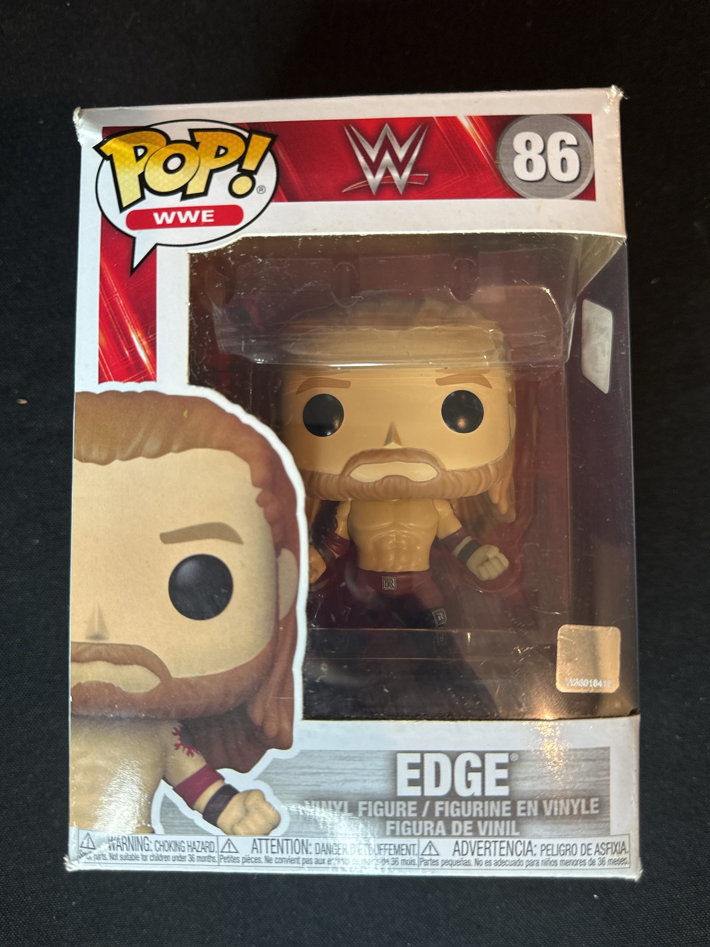 Funko Pop! WWE #86 Edge Vinyl Figure New in Box